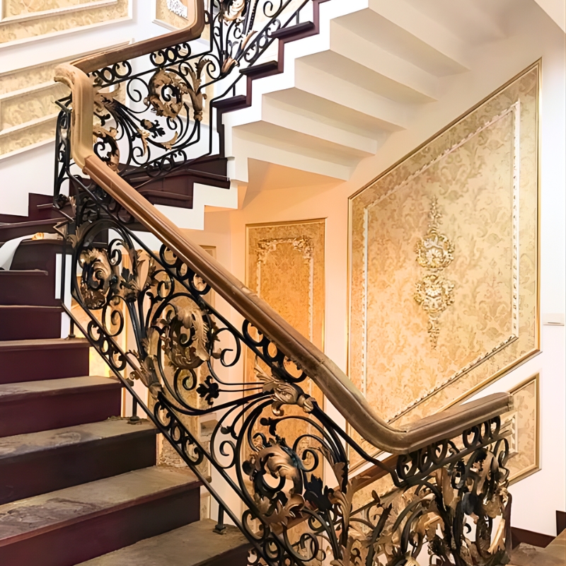 cầu thang sắt nvp02