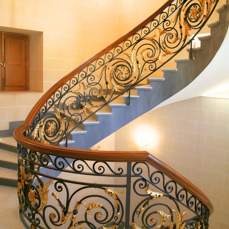 cầu thang sắt nvp02