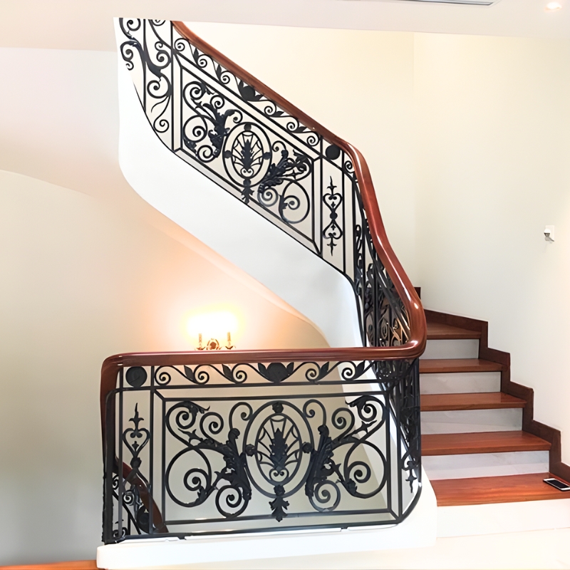 cầu thang sắt nvp02