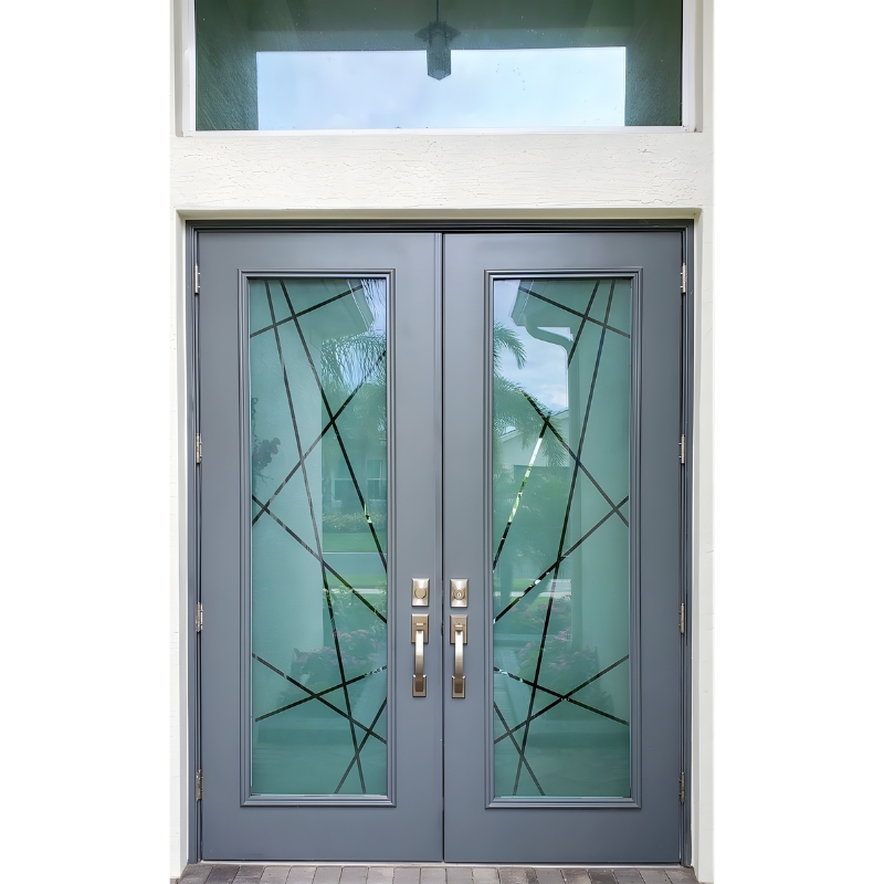 cửa chính nhôm kính nvp02