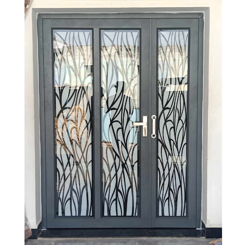 cửa chính inox nvp02