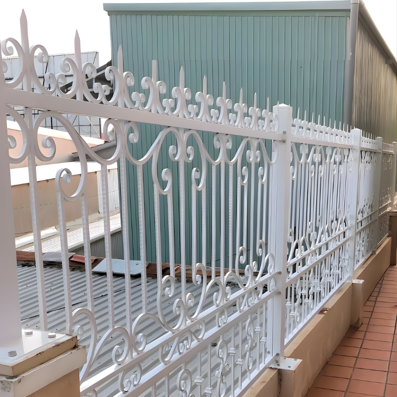 hàng rào sắt mỹ thuật 02