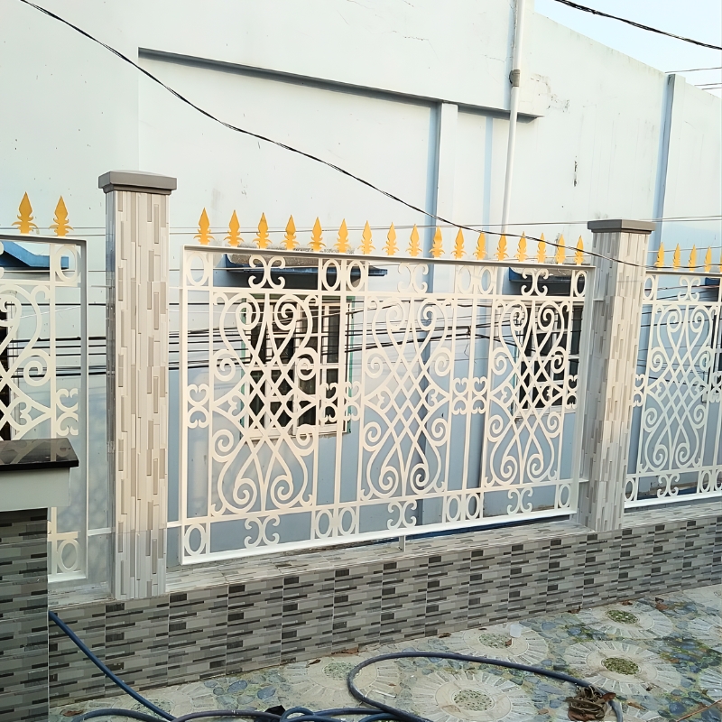 hàng rào sắt mỹ thuật 02