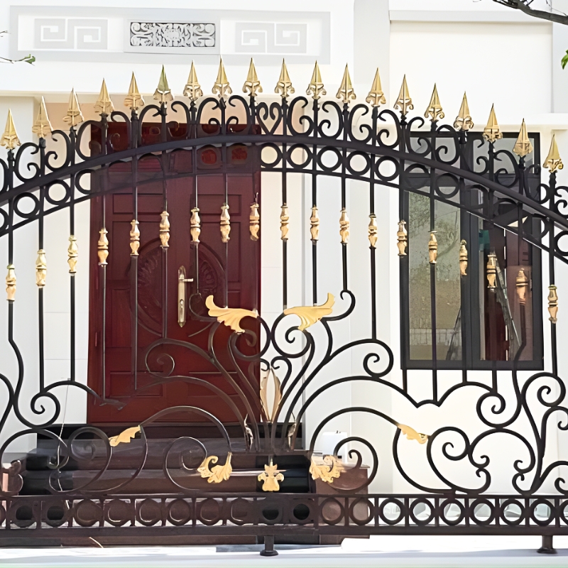 hàng rào sắt mỹ thuật 04