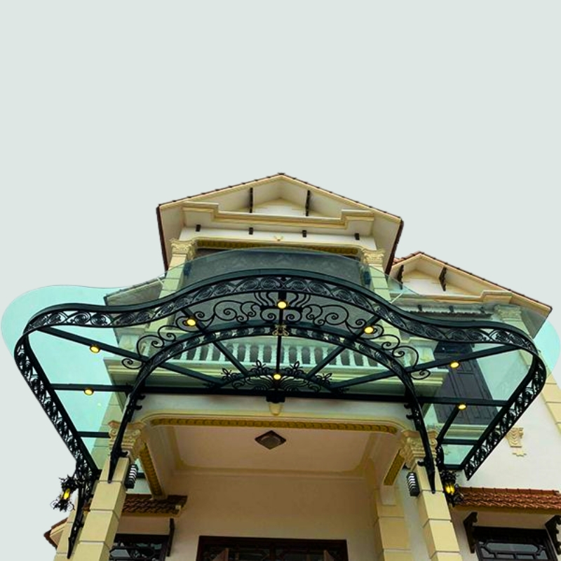Mái sảnh sắt mỹ thuật NVP 01
