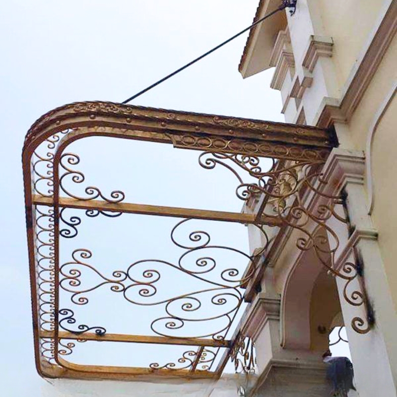 Mái sảnh sắt mỹ thuật NVP 02