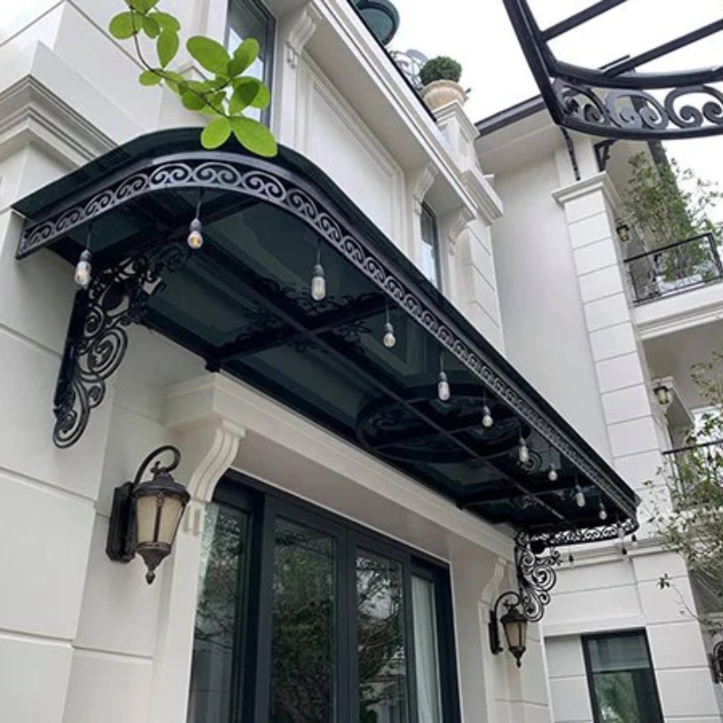 Mái sảnh sắt mỹ thuật NVP 02