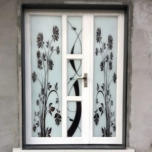 Cửa Chính Nhôm Kính NVP02