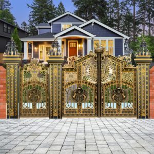 Cửa Cổng Sắt Mỹ Thuật NVP02