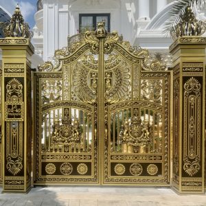 Cửa Cổng Sắt Mỹ Thuật NVP03